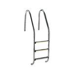 Habitat et Jardin Echelle standard pour piscine - 5 marches neutres - Inox