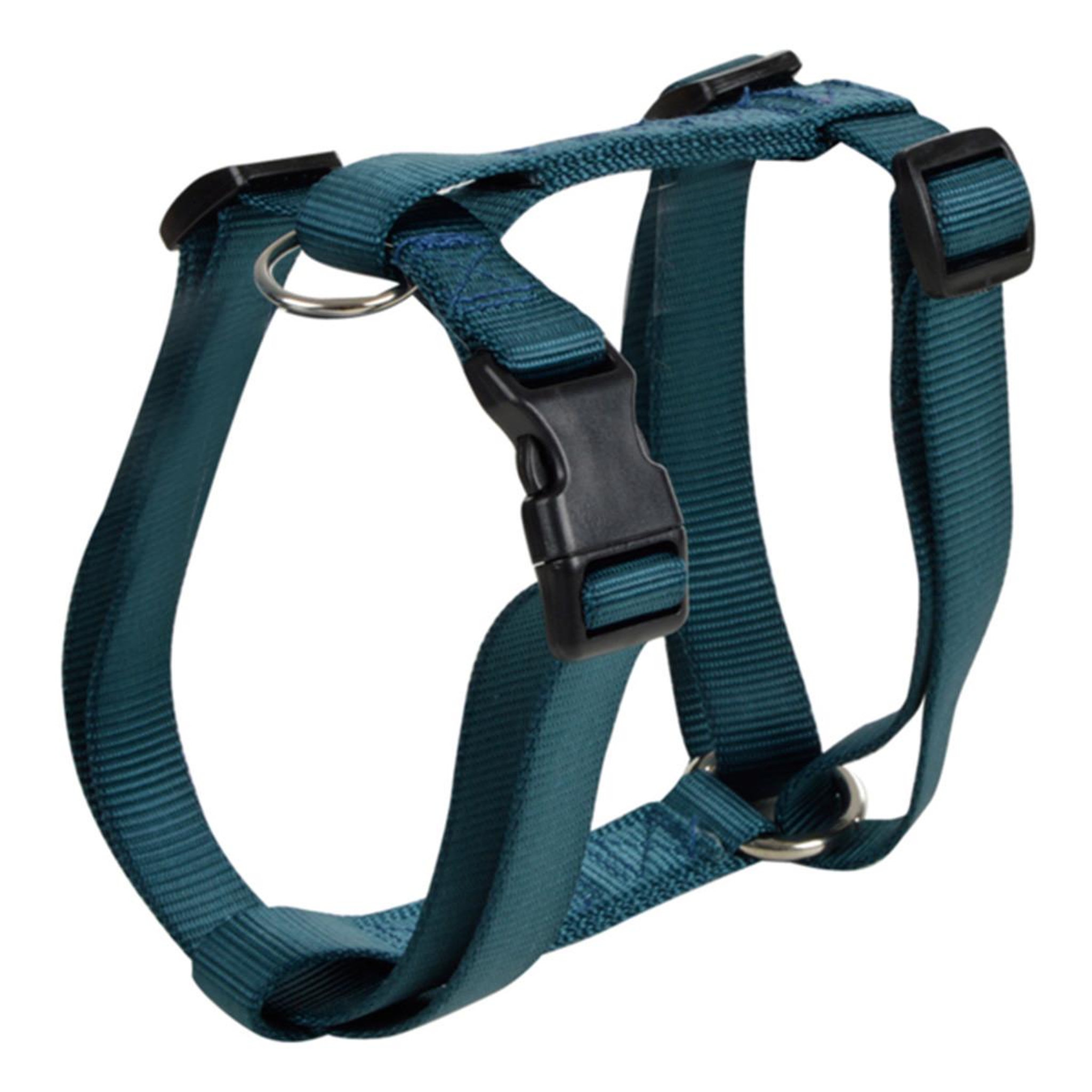 LOVE STORY Harnais réglable chien  essentiel  35-50cm émeraude