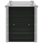 Voir la diapositive 4 : VIDAXL Lit sureleve de jardin Anthracite 160x40x45 cm Acier galvanise