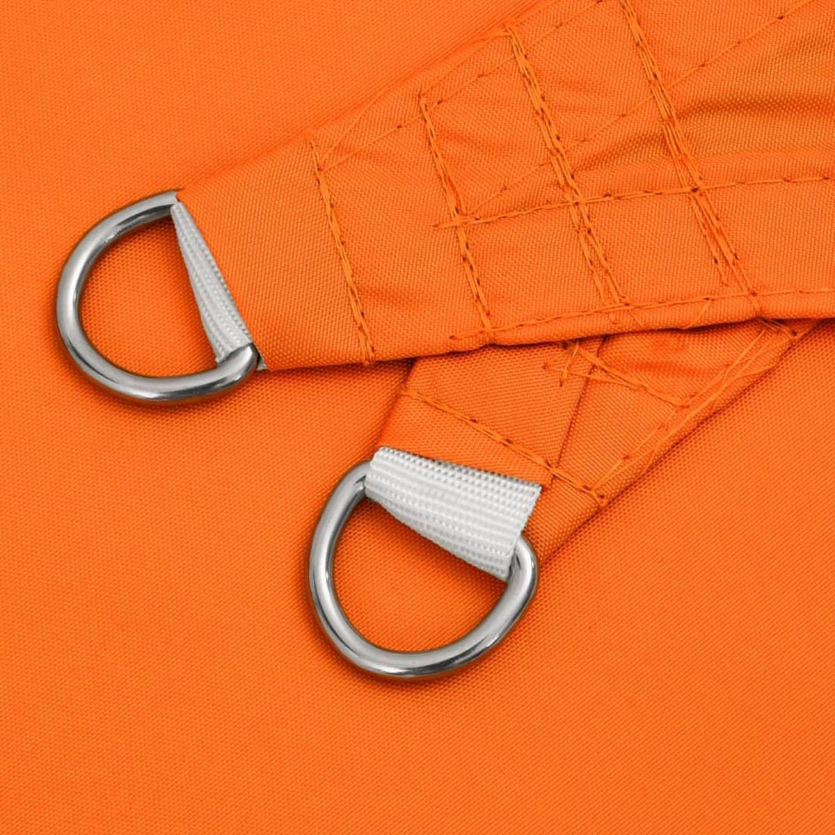 VIDAXL Voile de parasol Tissu Oxford triangulaire 5x6x6 m orange