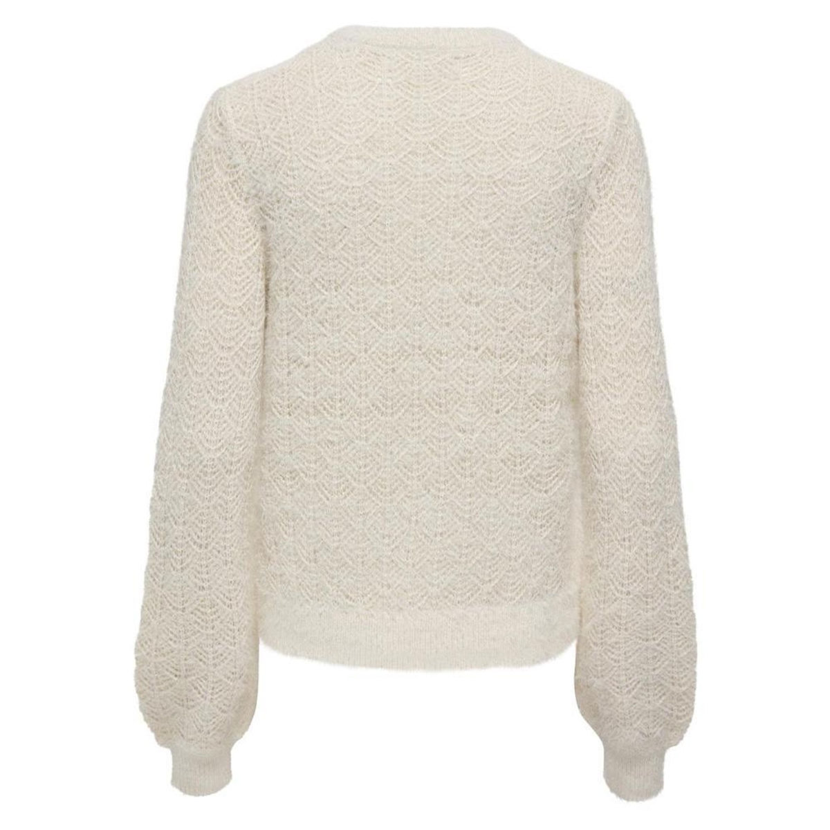 JACQUELINE DE YONG Pull Écru Femme JDY Marceline