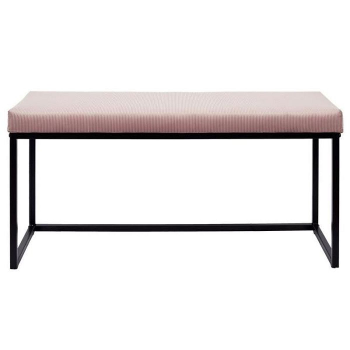 Paris Prix Banc Design  Giulia  100cm Rose