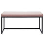 Voir la diapositive 2 : Paris Prix Banc Design  Giulia  100cm Rose
