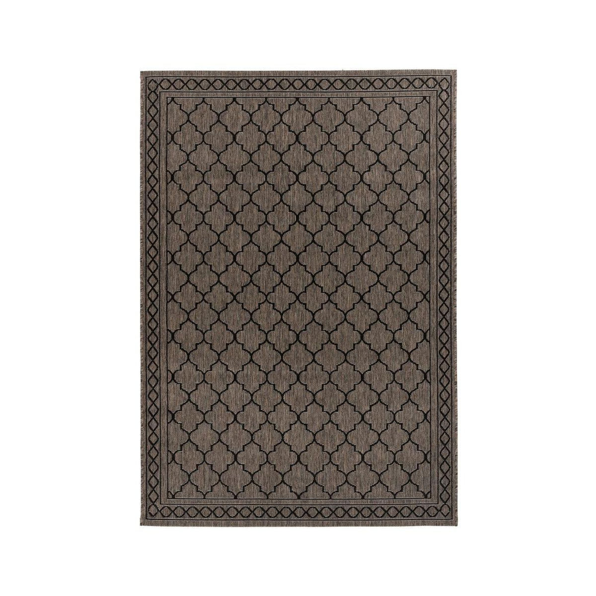 Paris Prix Tapis à Motifs à Poils Plats  Splash  Gris