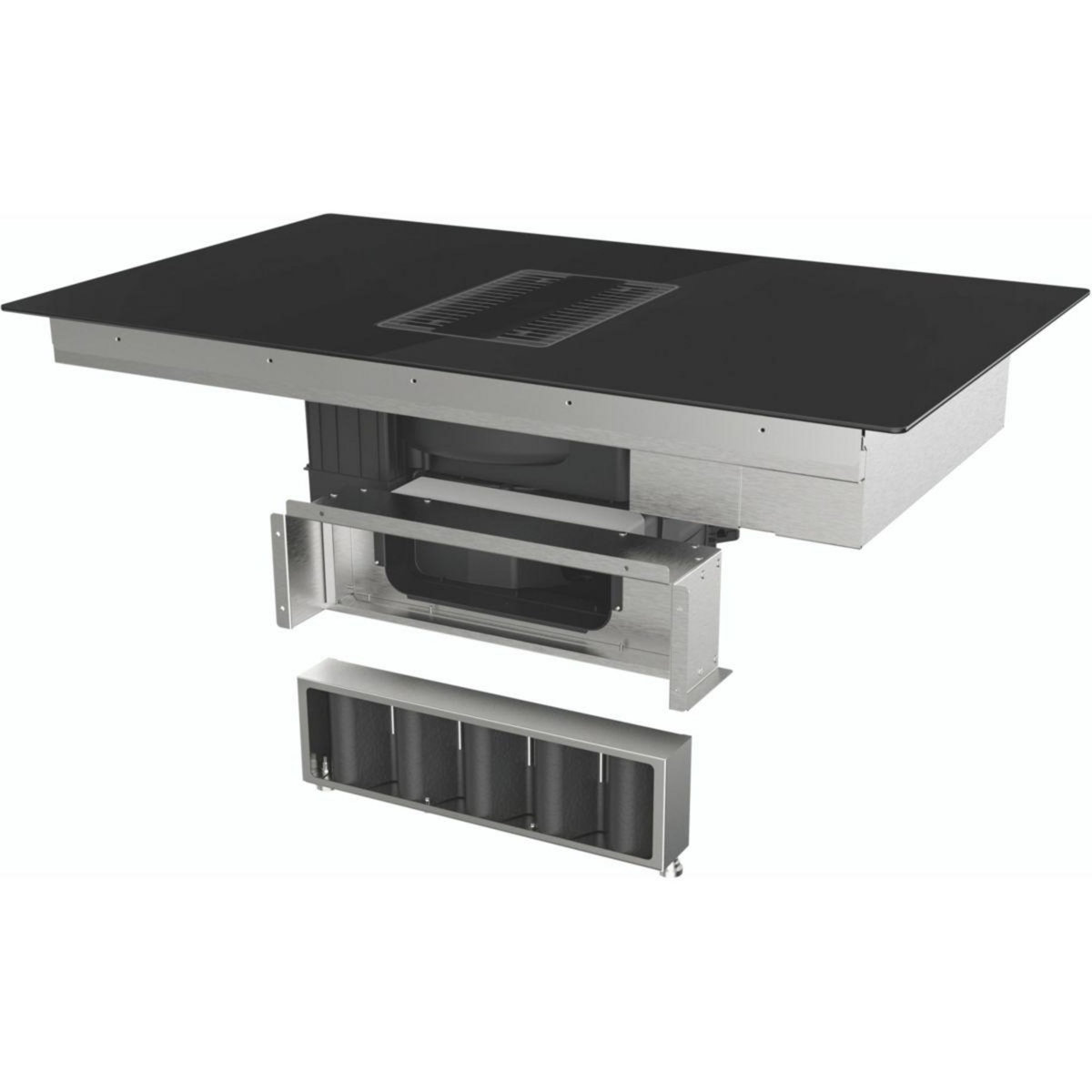 franke Kit cheminée évacuation RECYCLAGE DIRECT ARRIERE TABLE ASPIRANTE