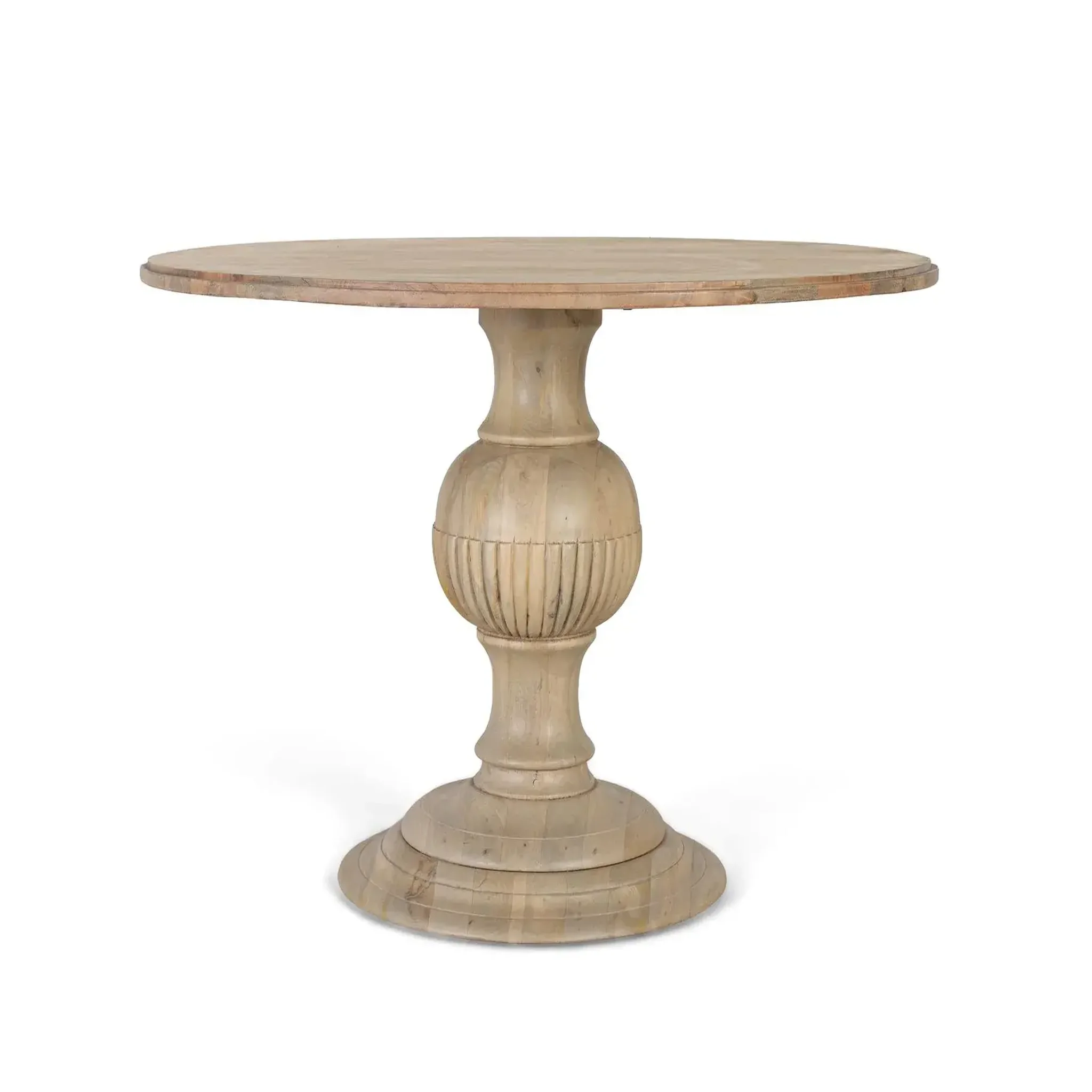 GINER Y COLOMER SL Tables à manger en bois de manguier 120 cm style rustique colonial