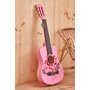 Voir la diapositive 3 : One Two Fun Guitare en bois rose 76 cm