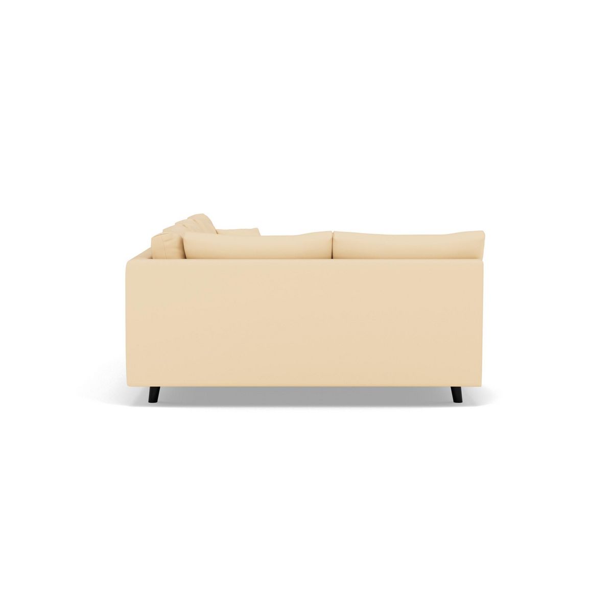 LISA DESIGN Rune - canapé d'angle gauche 4 places en simili