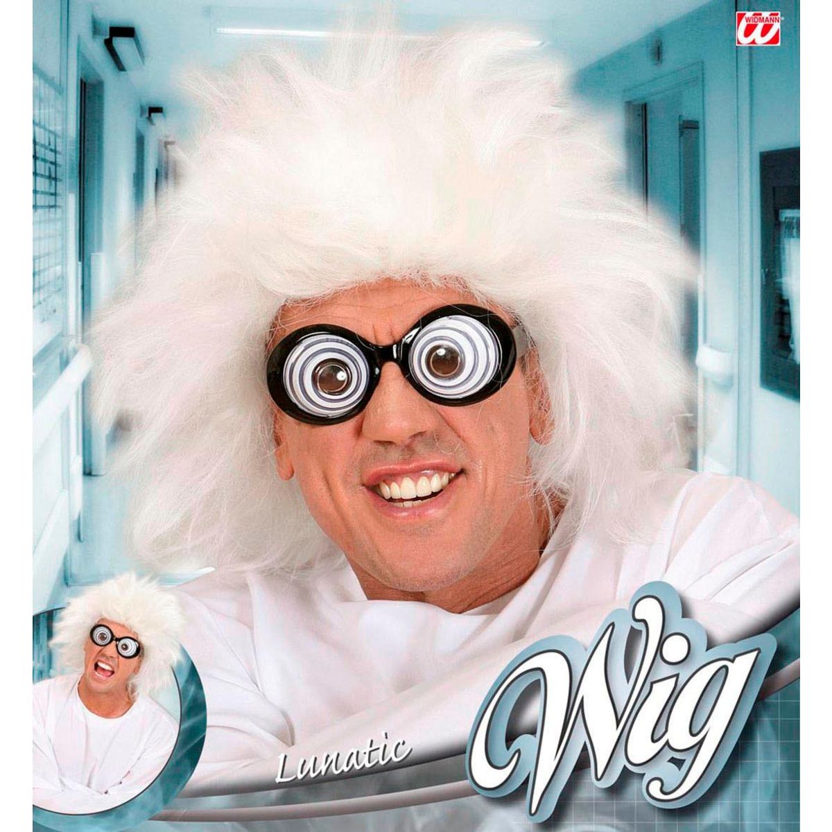 WIDMANN Perruque de Savant Fou