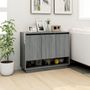 Voir la diapositive 3 : VIDAXL Buffet Sonoma gris 97x31x75 cm Bois d'ingenierie