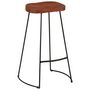 Voir la diapositive 3 : VIDAXL Tabourets de bar Gavin lot de 2 50x40x78cm bois massif manguier