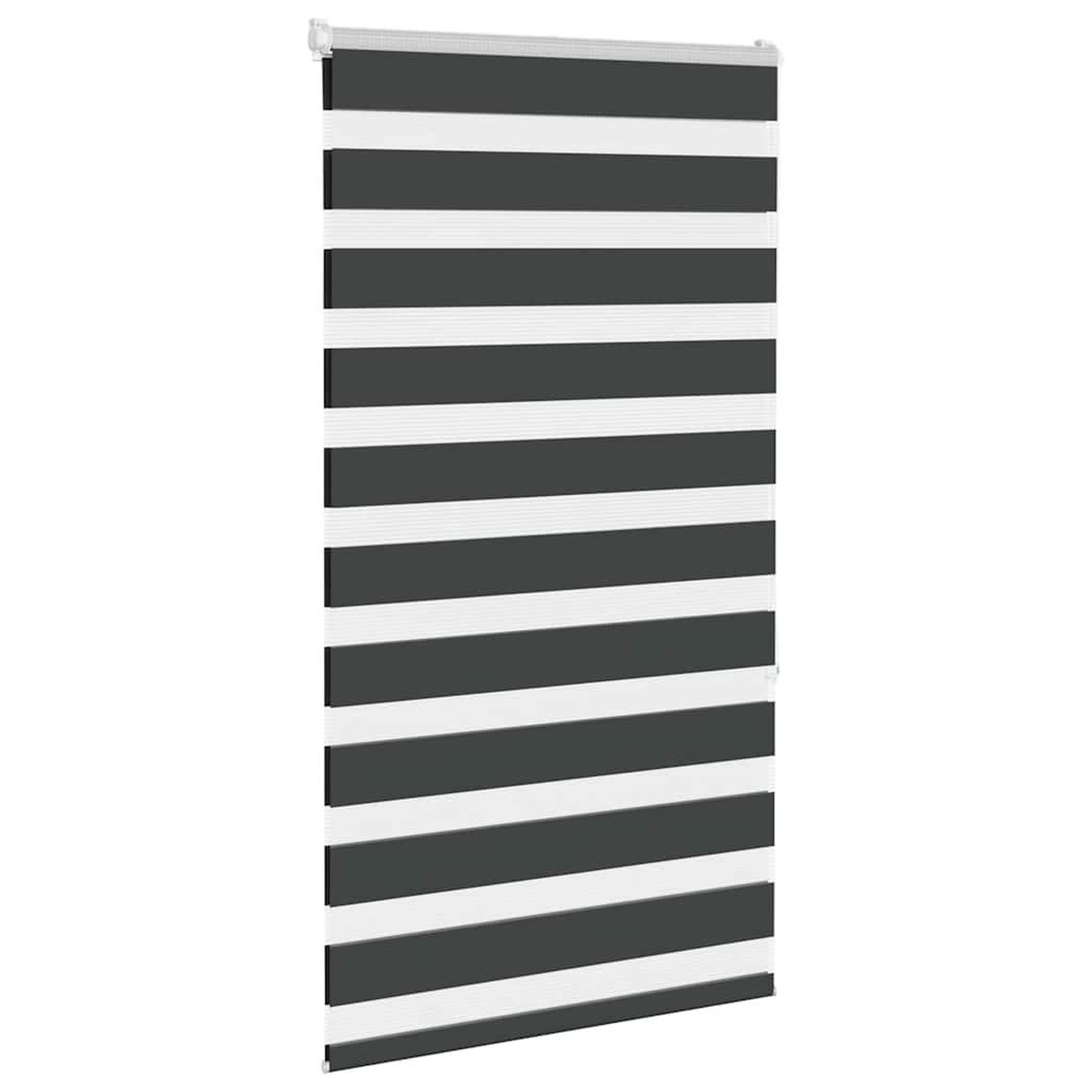 Voir la diapositive 3 : VIDAXL Store zebre noir 75x150 cm largeur du tissu 70,9 cm polyester