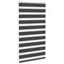 Voir la diapositive 3 : VIDAXL Store zebre noir 75x150 cm largeur du tissu 70,9 cm polyester