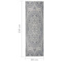 Voir la diapositive 6 : VIDAXL Tapis a tissage plat d'exterieur 80x250 cm Motif bleu
