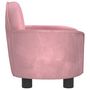 Voir la diapositive 4 : VIDAXL Lit pour chien rose 66x40x45 cm velours