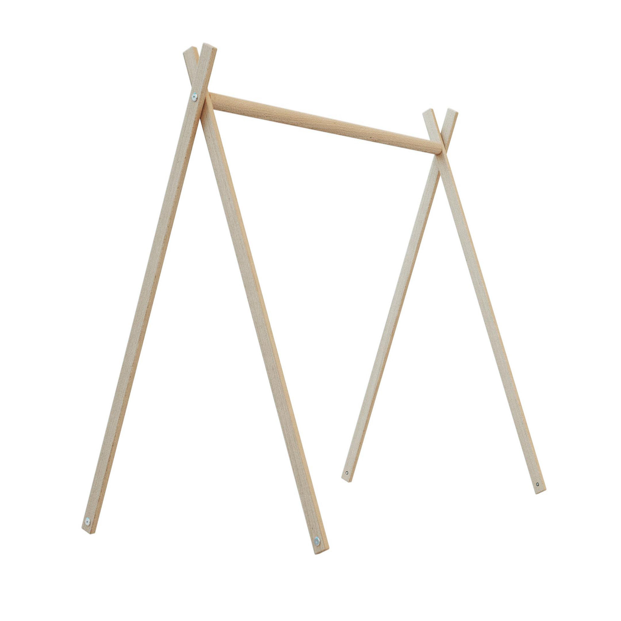 Voir la diapositive 3 : WEBABY Lit tipi 60x120 en bois
