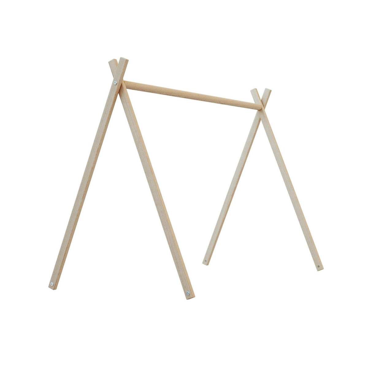WEBABY Lit tipi 60x120 en bois