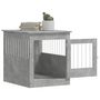 Voir la diapositive 5 : VIDAXL Meuble de cage pour chiens gris beton 64,5x80x71 cm