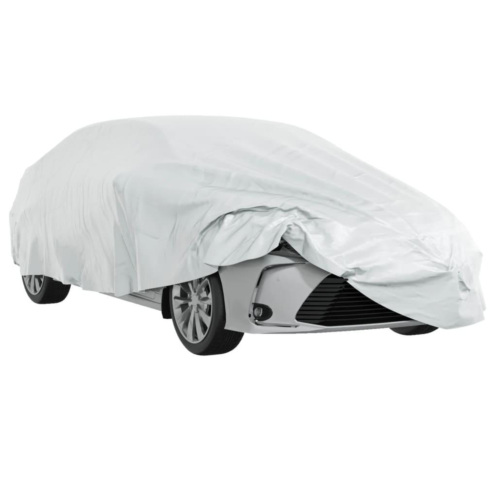 Voir la diapositive 4 : VIDAXL Housse de voiture berline avec sangles a boucle complete XXL