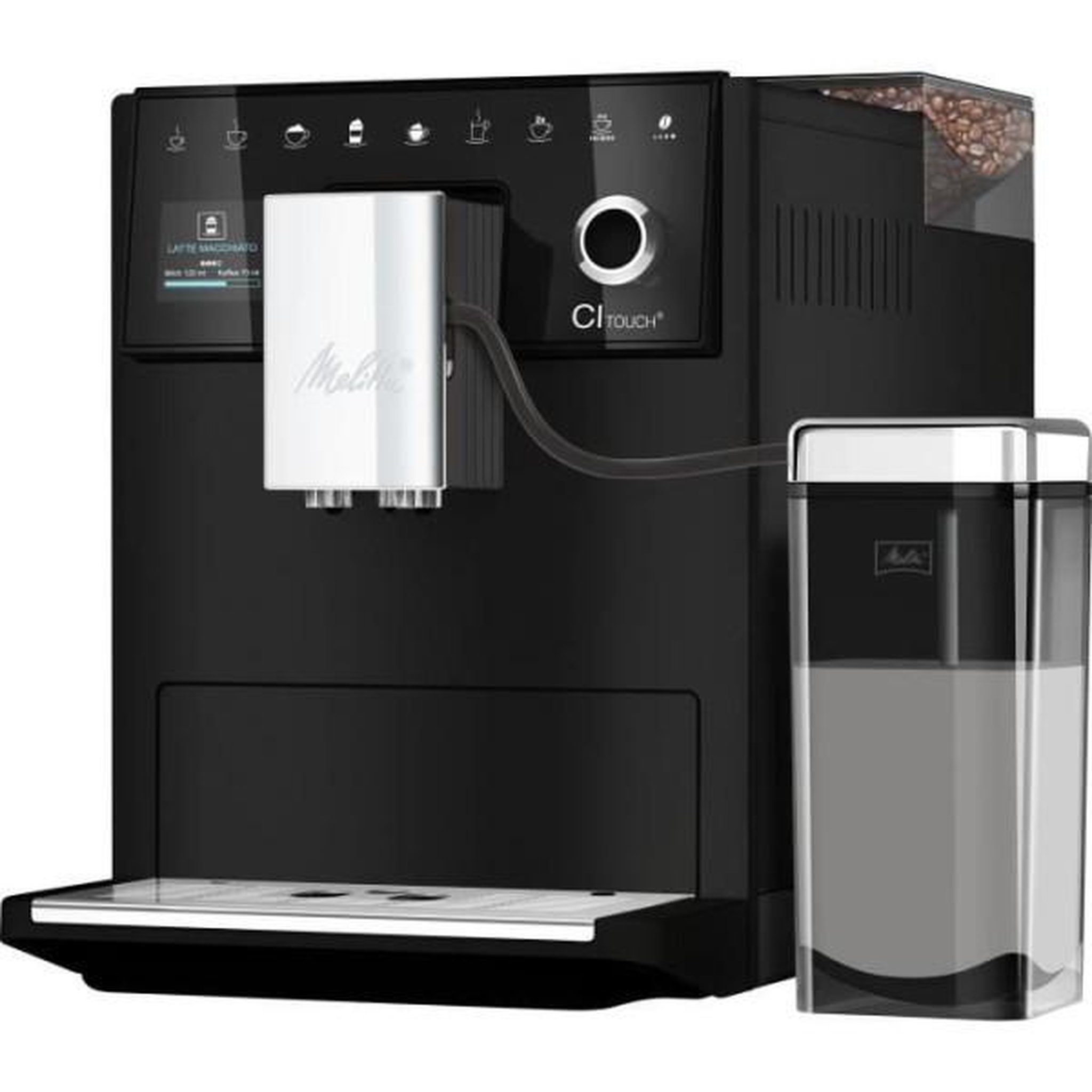 Voir la diapositive 2 : Melitta Machine a Cafe  automatique - MELITTA - CI Touch 630-112 - Noir mat