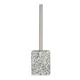 Voir la diapositive 2 : Wenko Brosse WC design Terrazzo - Gris