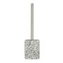 Voir la diapositive 2 : Wenko Brosse WC design Terrazzo - Gris
