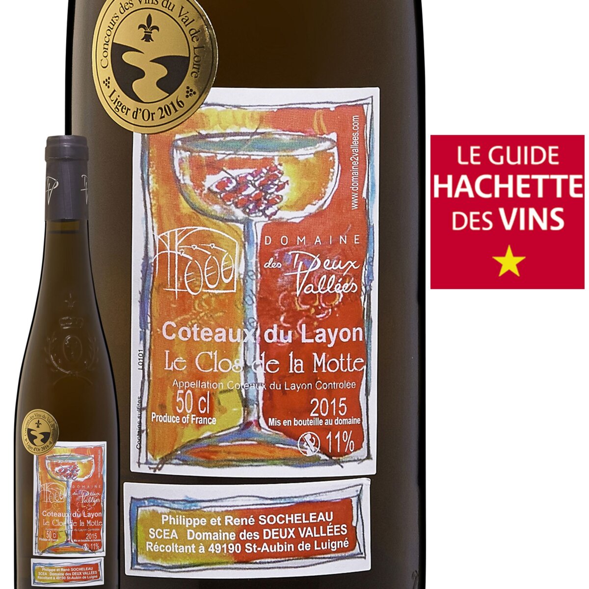 Clos De La Motte Domaine Des Deux Vallees CôteauxDuLayon 2015 pas