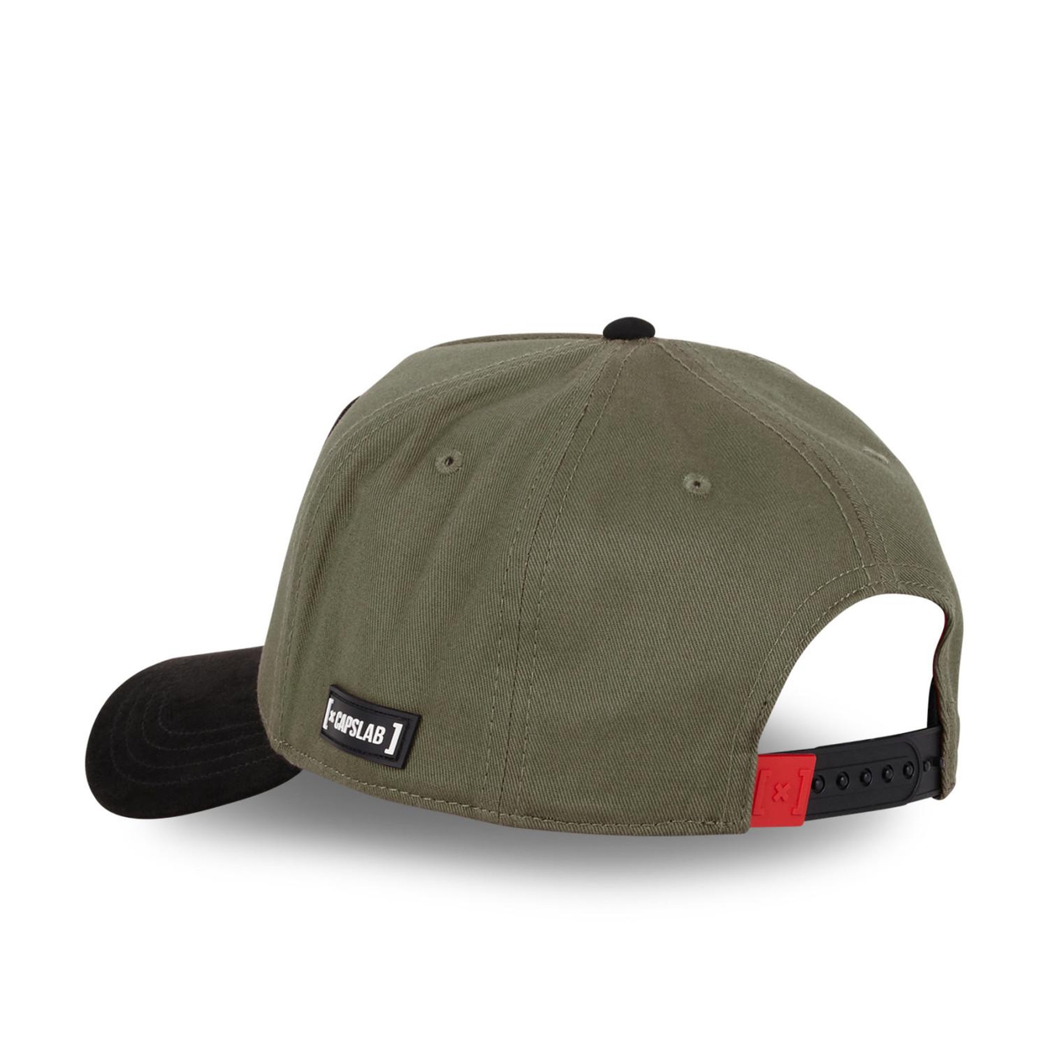 Voir la diapositive 4 : CAPSLAB Casquette homme trucker bi-matière en coton et suedine dc comics