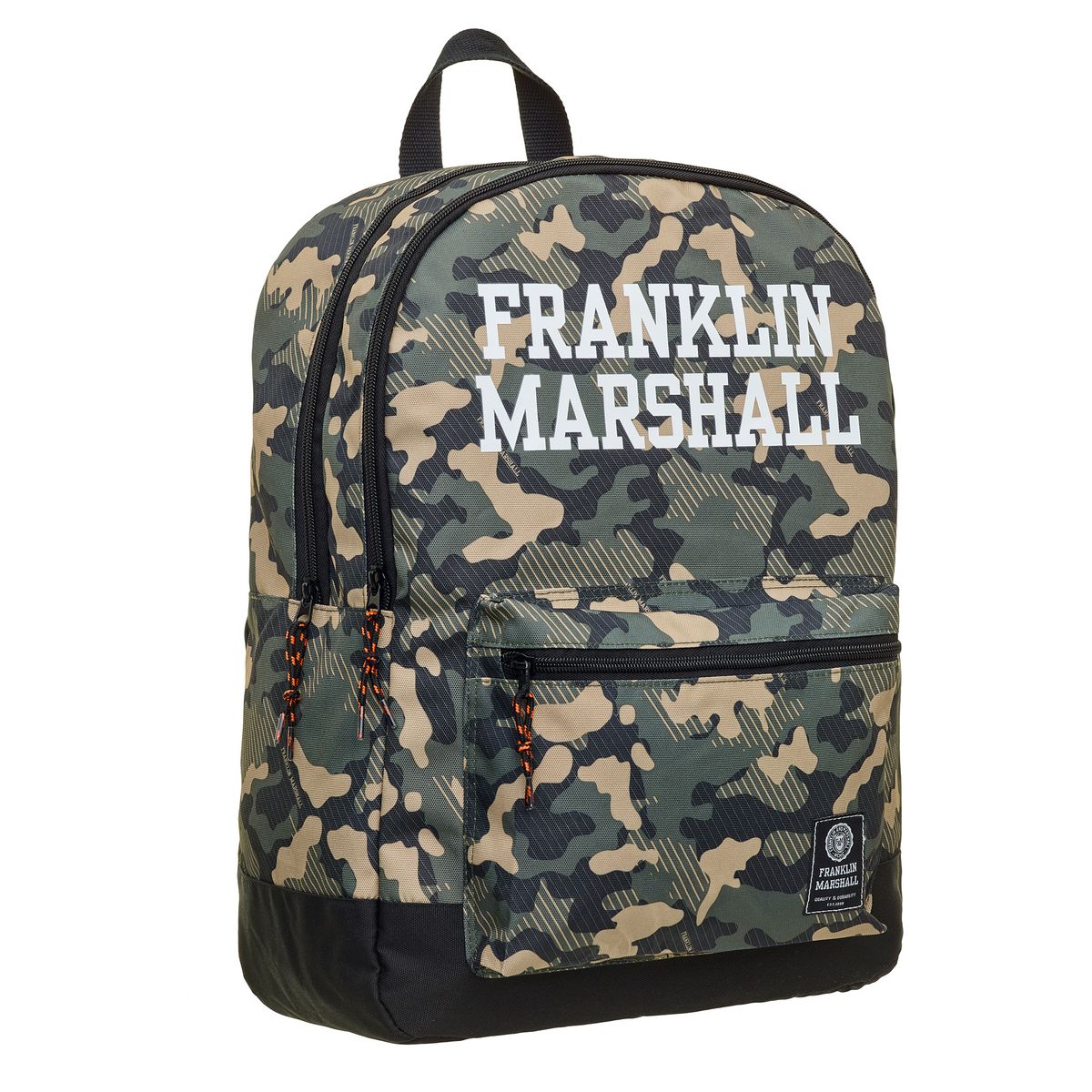 FRANKLIN AND MARSHALL Sac à dos 2 compartiments kaki