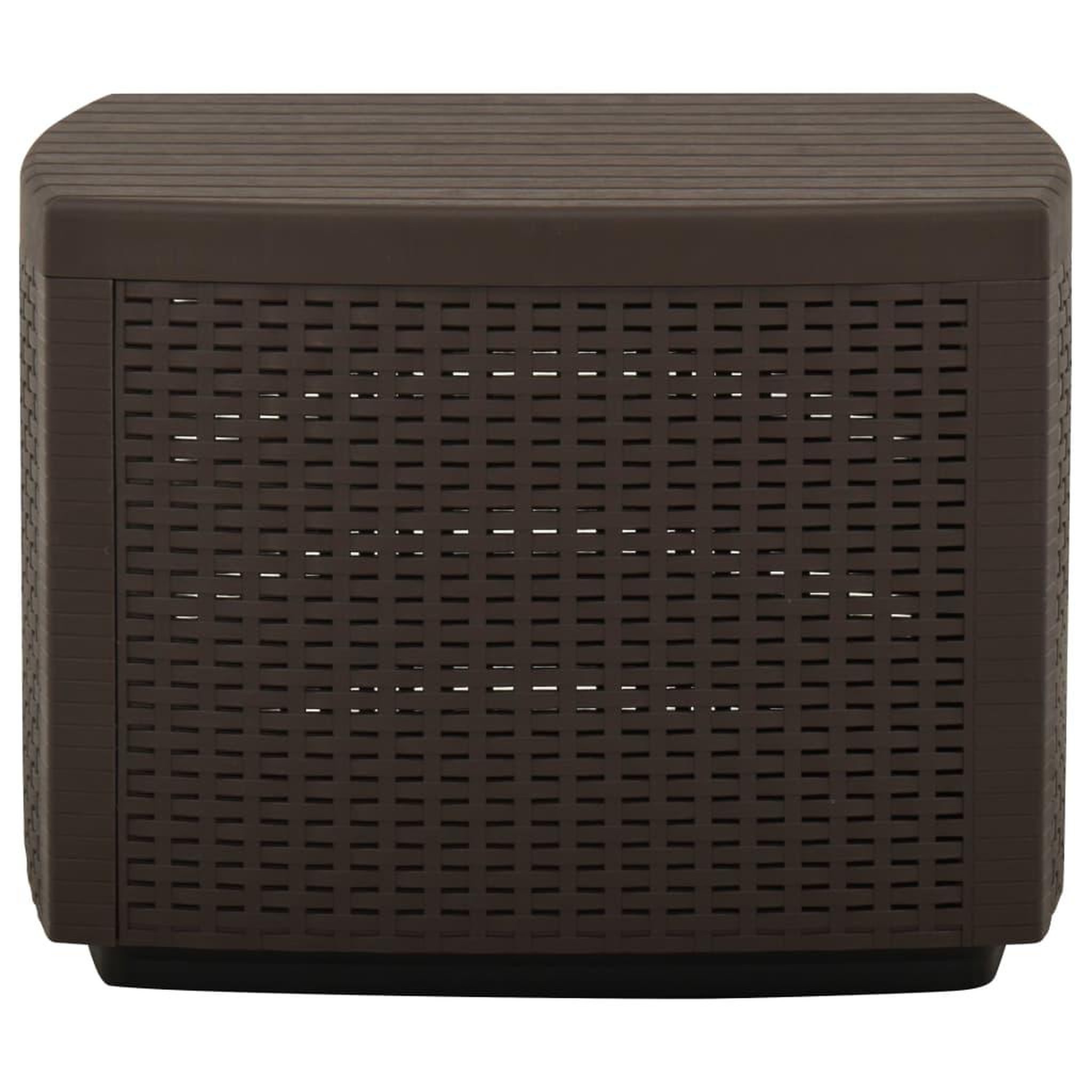 Voir la diapositive 2 : VIDAXL Table de jardin Moka 53x53x40 cm Plastique