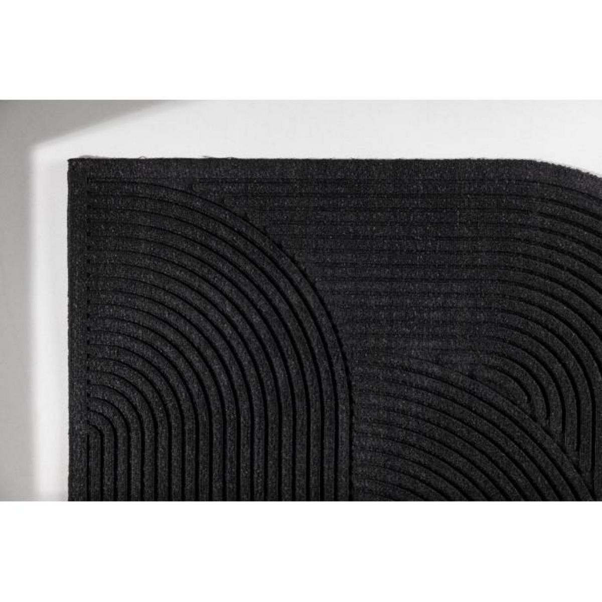 Paris Prix Paillasson Design  Valentino  60x90cm Noir