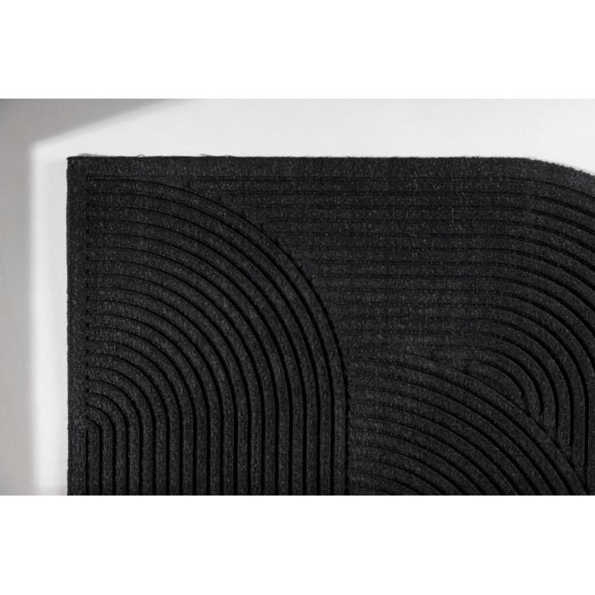 Paris Prix Paillasson Design  Valentino  60x90cm Noir