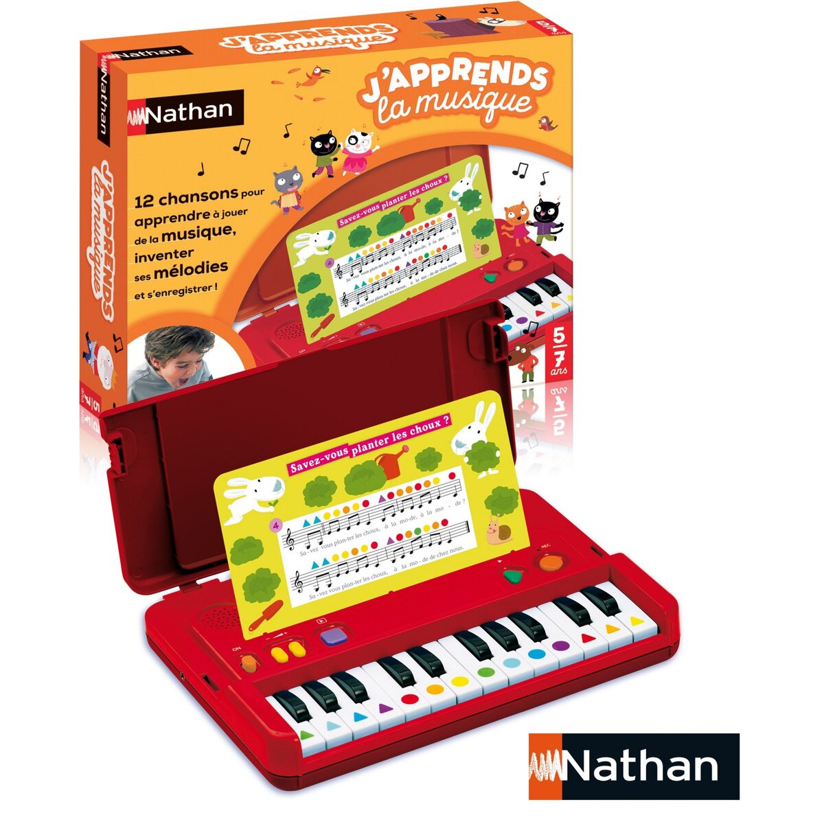 NATHAN J'apprends la musique