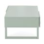 Voir la diapositive 6 : BEST MOBILIER Sofia - table basse - vert sauge mat - 110 cm