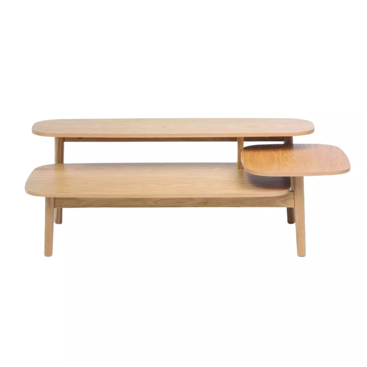 HELLIN Table basse déstructurée en bois - HELSINKI