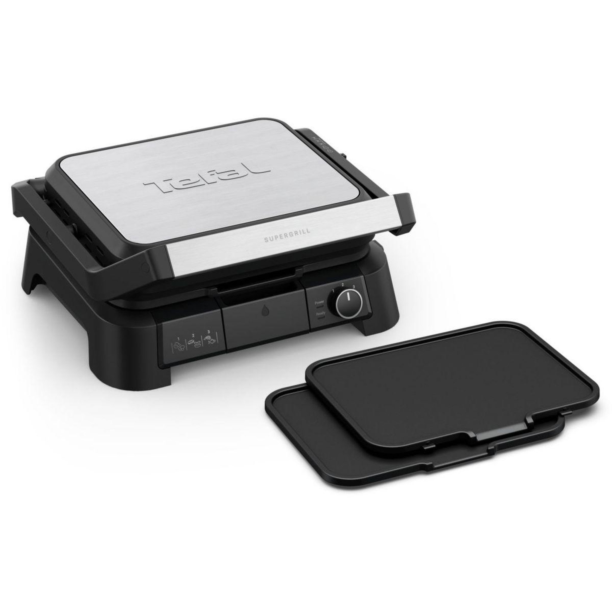 MOULINEX Grille-viande SUPERGRILL 4-en-1 INOXGC515DE0SUPERGRILL 4-en-1 INOXGC515DE0