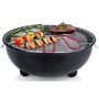 Voir la diapositive 3 : TRISTAR Barbecue électrique posable 30cm 1250w noir - bq-2880