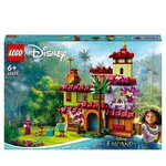 LEGO Disney Encanto 43202 La Maison Madrigal, Jouet de Construction, avec Mini-Poupées, Figurine Capybara, Cadeau Noël Filles et Garçons dès 6 Ans, Film Encanto