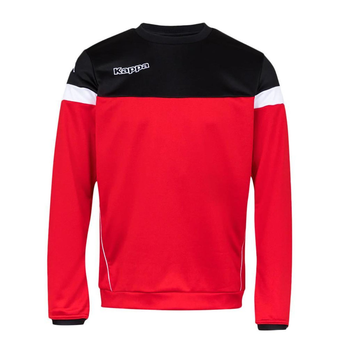 KAPPA Sweat Rouge/Noir Homme Kappa Lido
