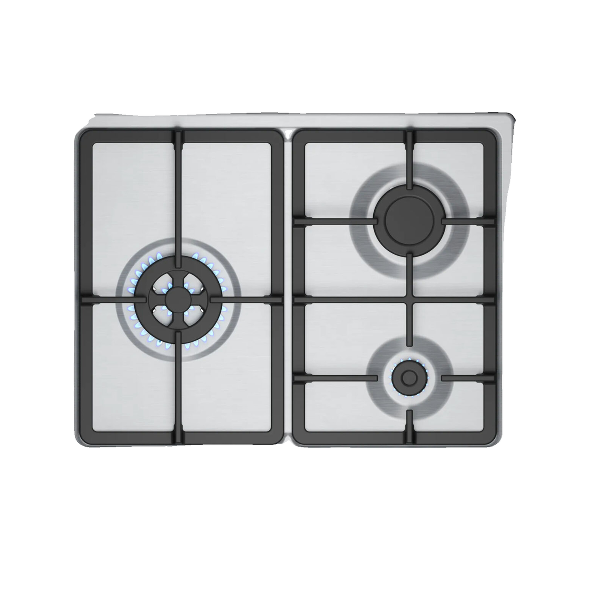 Voir la diapositive 4 : BOSCH Plaque de cuisson gaz PGC6B5K90 60cm 3 zones