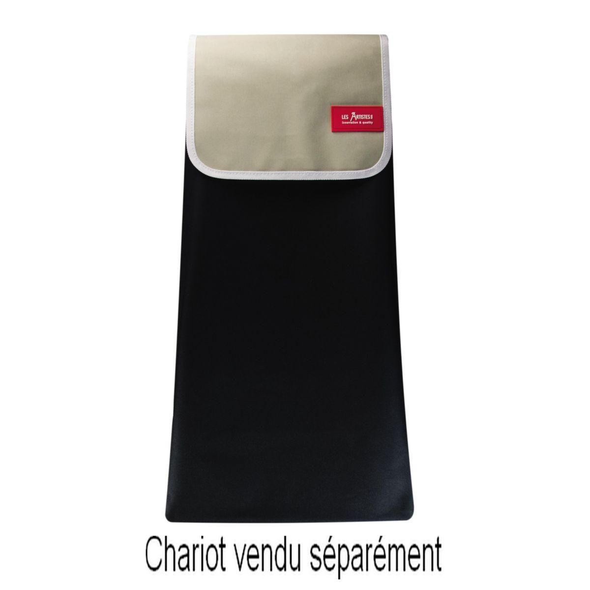 Les Artistes Sac de rangement pour chariot de courses Bi Taupe