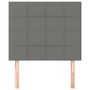 Voir la diapositive 3 : VIDAXL Tetes de lit 2 pcs Gris fonce 100x5x78/88 cm Tissu