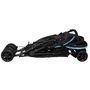 Voir la diapositive 4 : BAMBISOL Poussette canne double - Noir/bleu turquoise