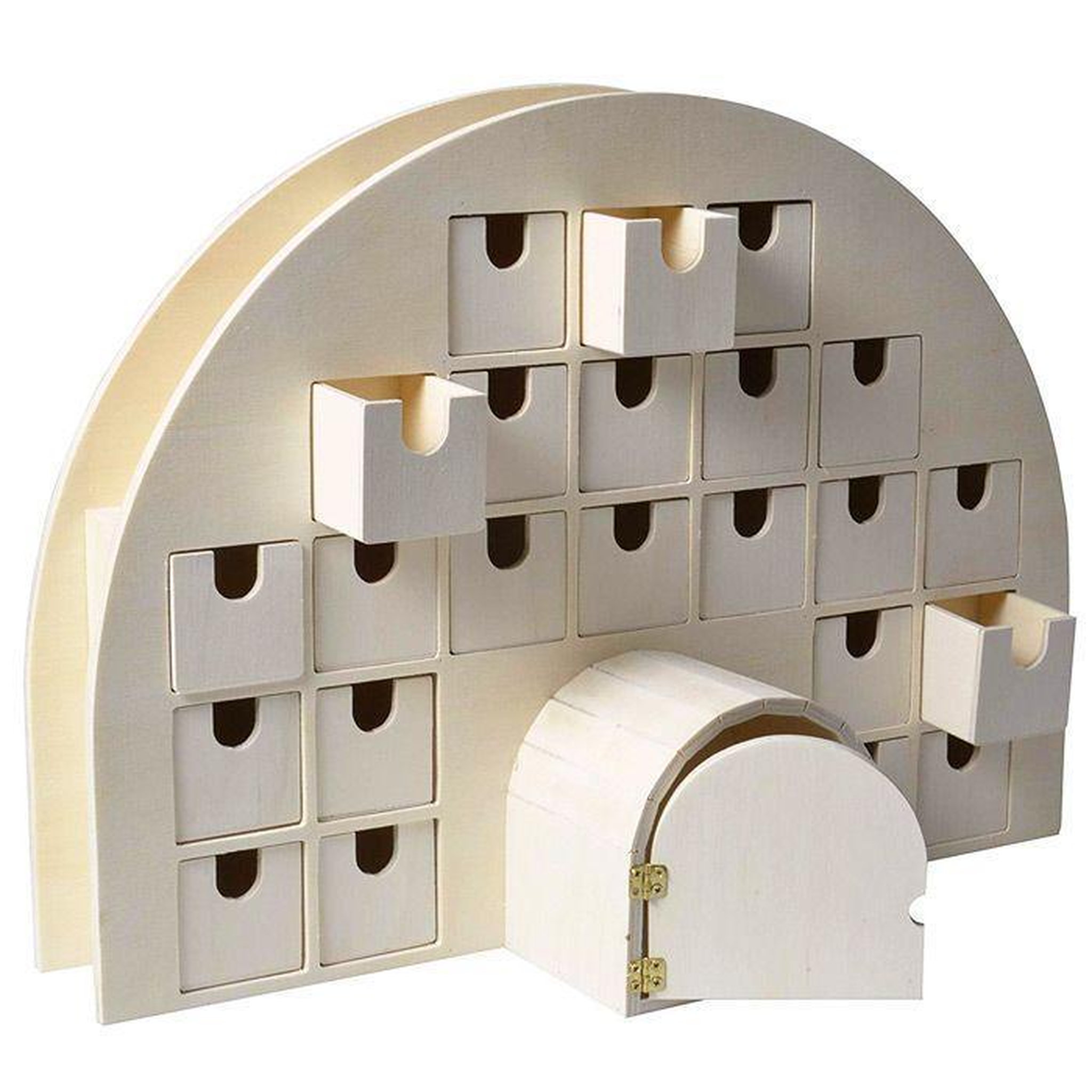 Voir la diapositive 1 : Artemio Calendrier de l'Avent Igloo 44 x 32 cm