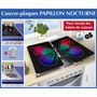 Voir la diapositive 2 : Wenko 2 Couvre-plaques universel - Papillon nocturne