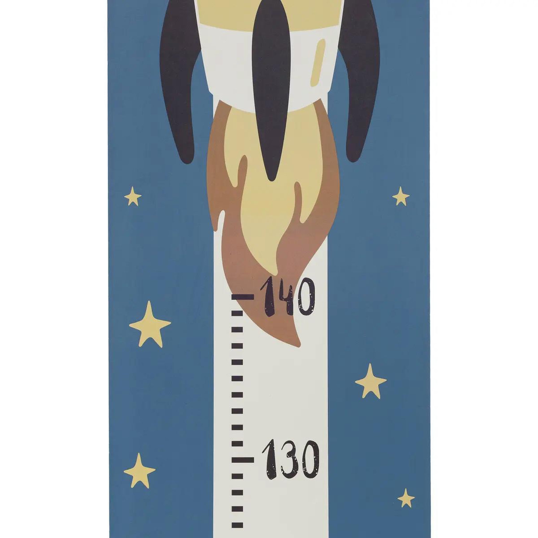 Voir la diapositive 2 : Atmosphera Kids Toise Enfant en Bois  Espace  140cm Bleu
