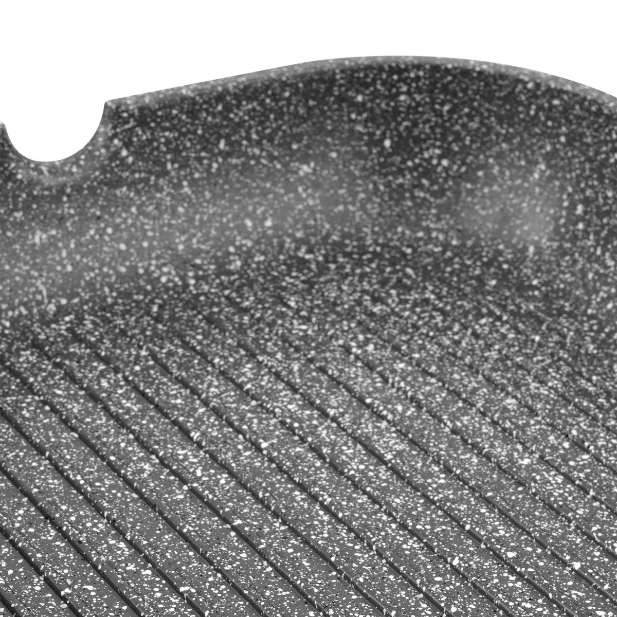 Grill 28 x 28 cm fonte d'aluminium EFFET PIERRE