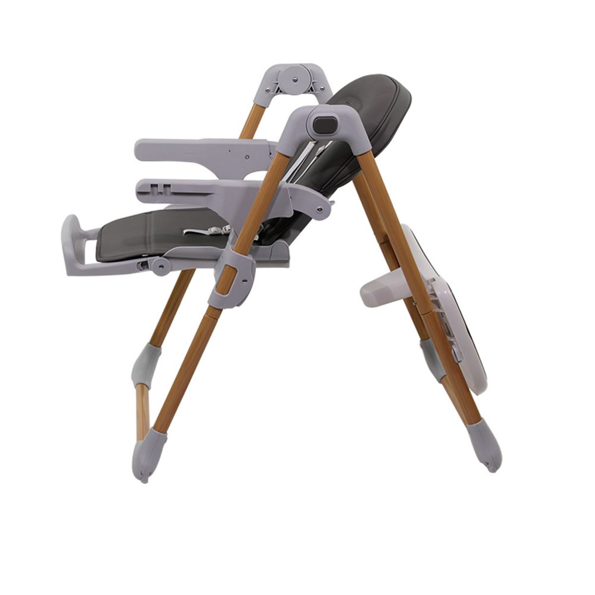 MIGO Chaise Haute évolutive EMMA MIGO Gris/bois