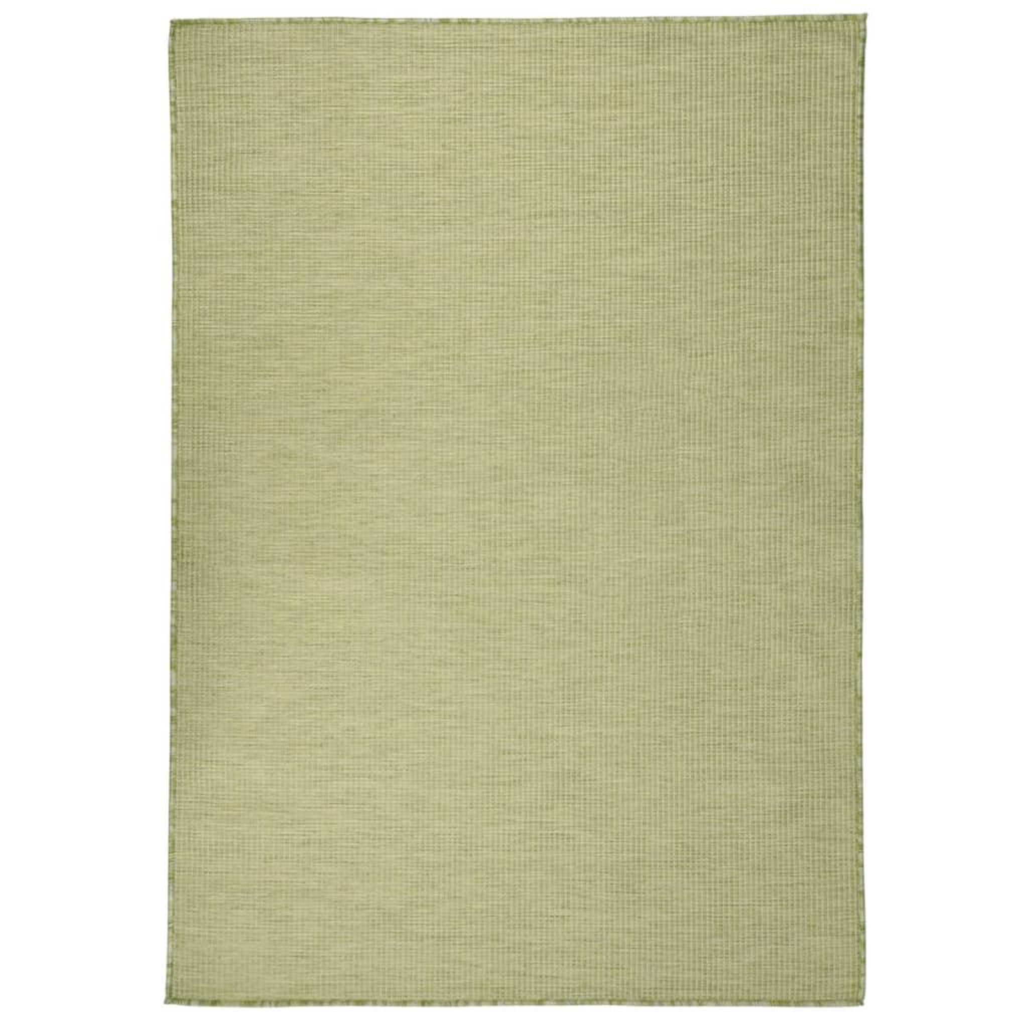 Voir la diapositive 1 : VIDAXL Tapis a tissage plat d'exterieur 160x230 cm Vert