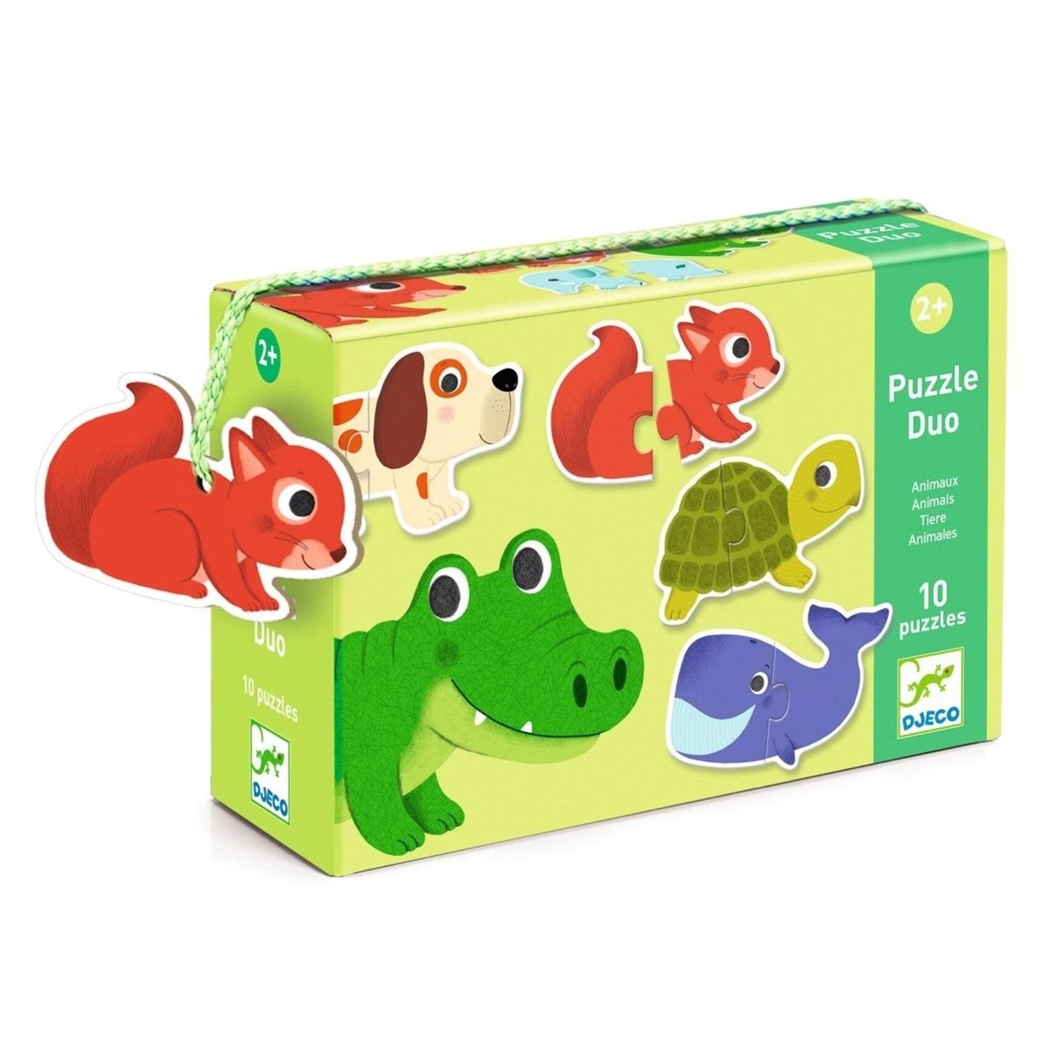 Puzzle Duo Animaux Silhouettes Apprentissage Amusant pour Enfants Neuf - vue 3